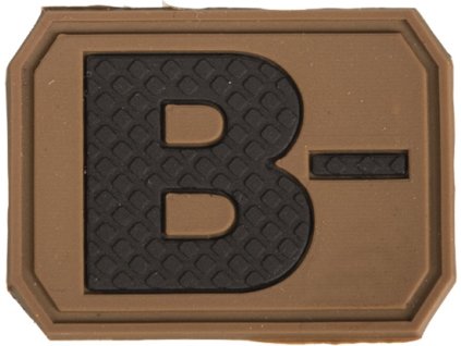 Nasivka 3D Patch krvna skupina coyote B
