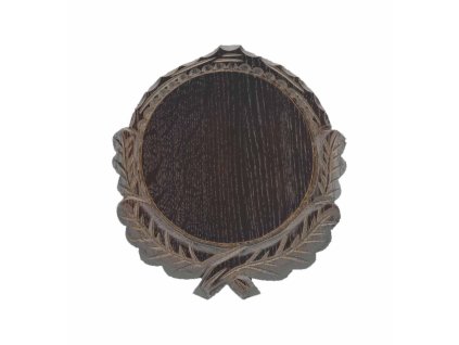 vyrezavana podlozka pod trofej tmava diviak 12cm