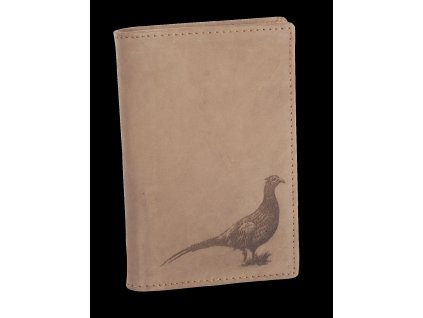Kožená dokladovka TETRAO bažant malá