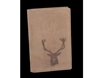 Kožená dokladovka TETRAO jeleň malá