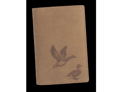 Kožená dokladovka TETRAO kačice malá