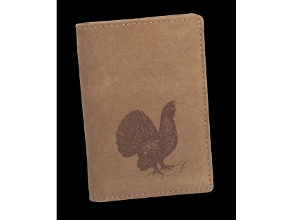 Kožená dokladovka TETRAO tetrov malá