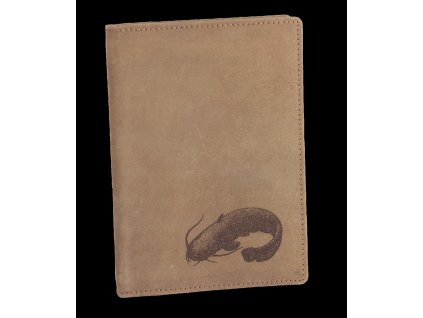 Kožená dokladovka TETRAO sumec malá