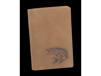 Kožená dokladovka TETRAO šťuka veľká