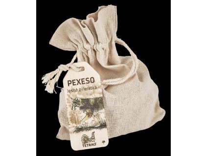 Poznávacie pexeso TETRAO malé - lesné zvieratká