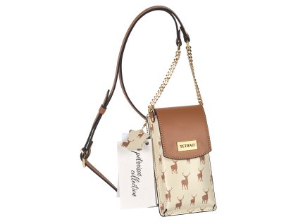 damsky kozeny obal na smartfon tetrao rosa 3