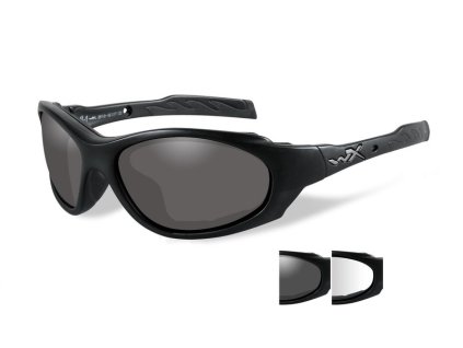 Strelecke okuliare Wiley X Advanced sede cire skla 1