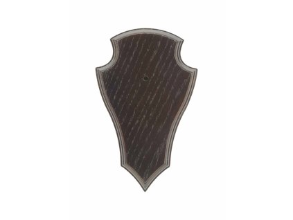 dubova podlozka pod trofej oak 2 22x13 cm tmava