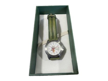 hodinky greiner srnec datum kozeny remienok