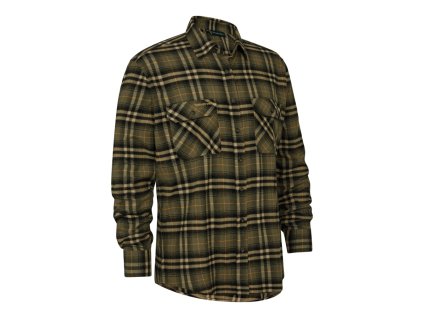 Pánska poľovnícka košeľa Deerhunter Carson Green Check 39/40 (Hide weapon Nie, For professionals Nie, Veľkosť 39/40)