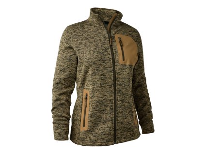 Dámska mikina Deerhunter Sarek Knitted - Butternut Melange 36 (Hide weapon Nie, For professionals Nie, Veľkosť 36)