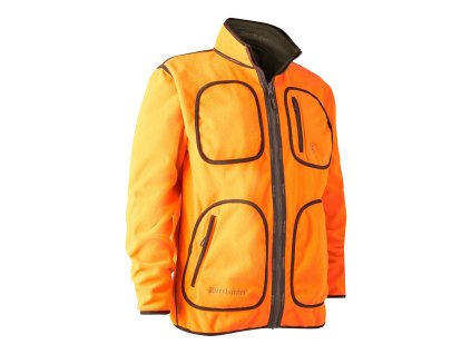 Pánska obojstranná bunda Deerhunter Gamekeeper Bonded reversible Orange S (Hide weapon Nie, For professionals Nie, Veľkosť S)