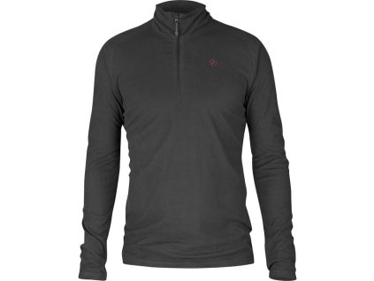 Pánske fleecové tričko Fjällräven Pine Half Zip - Dark Grey S (Hide weapon Nie, For professionals Nie, Veľkosť S)