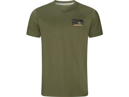 Pánske tričko Härkila Core Dark Olive S (Hide weapon Nie, For professionals Nie, Veľkosť S)