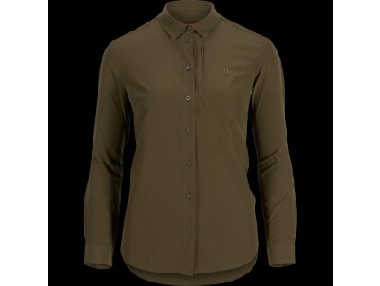 Dámska košeľa Härkila Trail L/S Willow Green S (Hide weapon Nie, For professionals Nie, Veľkosť S)