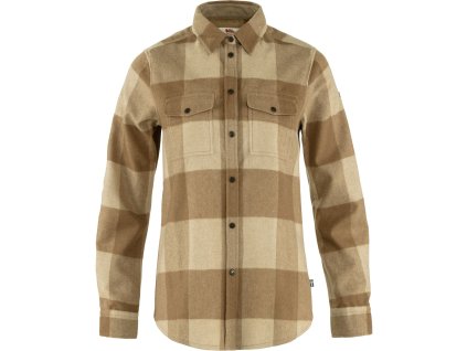 Dámska košeľa Fjällräven Canada - Buckwheat Brown XS (Hide weapon Nie, For professionals Nie, Veľkosť XS)