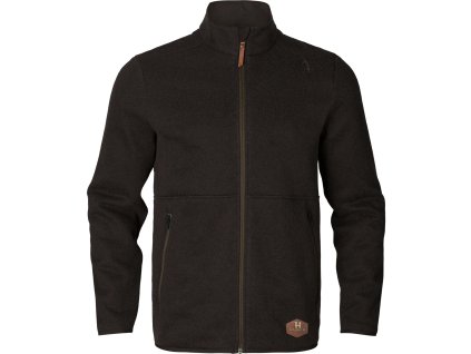Pánsky sveter Härkila Metso Full Zip Shadow Brown S (Hide weapon Nie, For professionals Nie, Veľkosť S)