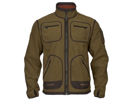 Pánska fleecová bunda Härkila Kamko Dark olive / Arabian spice M (Hide weapon Nie, For professionals Nie, Veľkosť M)