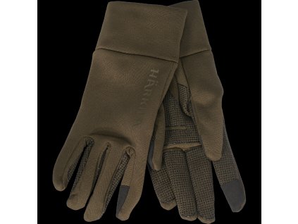 Rukavice Härkila Power Stretch Willow Green S (Hide weapon Nie, For professionals Nie, Veľkosť S)