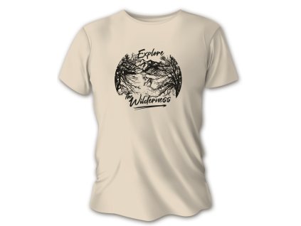 Dámske poľovnícke tričko TETRAO Explore - pieskové  XS (Hide weapon Nie, For professionals Nie, Veľkosť XS)