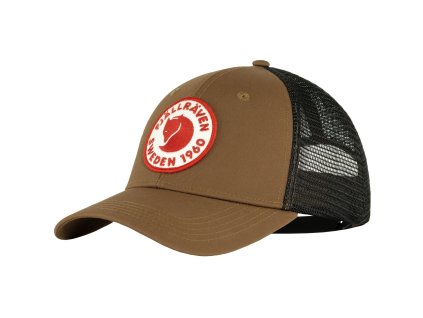 Šiltovka Fjällräven s logom LÄNGTRADARKEPS - Timber Brown S/M (Hide weapon Nie, For professionals Nie, Veľkosť S/M)