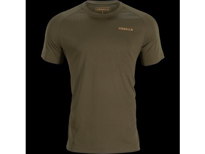Pánske tričko Härkila Trail S/S Willow Green S (Hide weapon Nie, For professionals Nie, Veľkosť S)