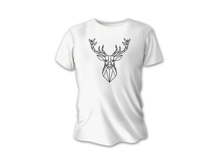 Pánske poľovnícke tričko TETRAO polovnicisrdcom - biele M (Hide weapon Nie, For professionals Nie, Veľkosť M)