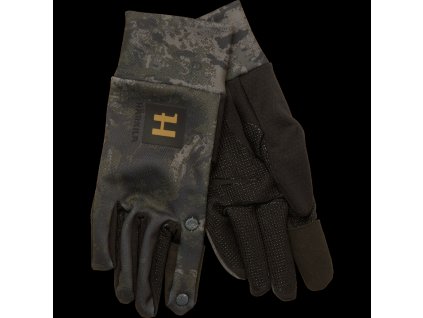 Rukavice Härkila Noctyx Foldback Finger AXIS MSP Black M (Hide weapon Nie, For professionals Nie, Veľkosť M)