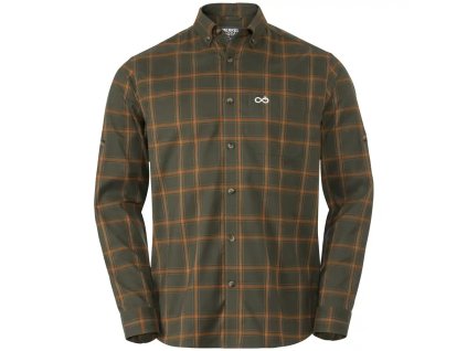 Pánska poľovnícka košeľa Merkel Gear Ilex Pro Expert - olivovo hnedá S (Hide weapon Nie, For professionals Nie, Veľkosť S)