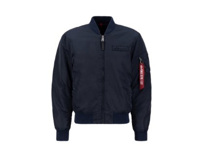 Bunda Alpha Industries MA-1 VF Authentic Overdyed  modrá  S (Hide weapon Nie, For professionals Nie, Veľkosť S)