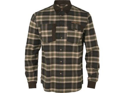 Pánska košeľa Härkila Aivak L/S Olive M (Hide weapon Nie, For professionals Nie, Veľkosť M)
