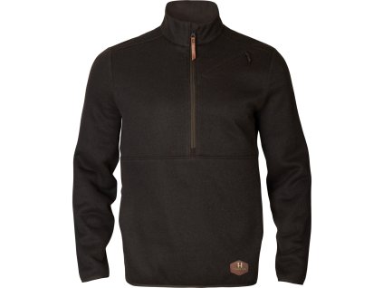Pánsky sveter Härkila Metso Half Zip Shadow Brown S (Hide weapon Nie, For professionals Nie, Veľkosť S)