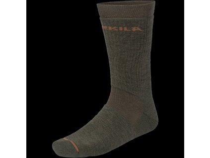 Ponožky Härkila Pro Hunter 2.0 Short Willow Green/Shadow Brown S (Hide weapon Nie, For professionals Nie, Veľkosť S)