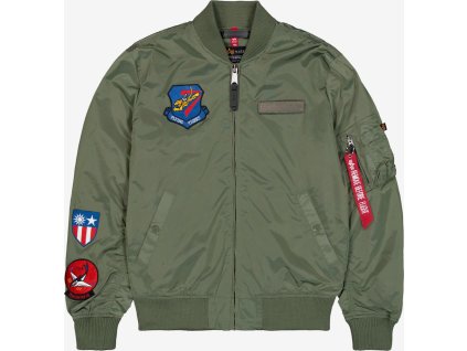 Bunda Alpha Industries Basic MA-1 TT - zelená M (Hide weapon Nie, For professionals Nie, Veľkosť M)