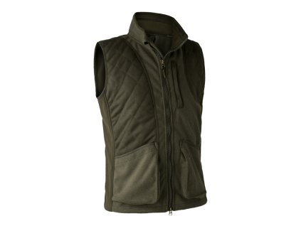 Pánska vesta Deerhunter Gamekeeper shooting Waistcoat tmavo zelená  S (Hide weapon Nie, For professionals Nie, Veľkosť S)