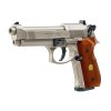 CO2 Beretta M92 FS nickel wood kal 2. 4%2C5mm diabolo 419.00.03 a