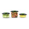 VS0100 foodsaver containers 3ct with food high angle straight on 1