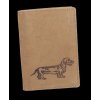 Kožený vizitkár TETRAO jazvečík