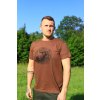 Pánske poľovnícke tričko TETRAO diviak veľký - hnedé M (Hide weapon Nie, For professionals Nie, Veľkosť M)