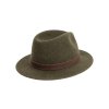 Poľovnícky klobúk TETRAO melanž UNI - zelený 56 (Hide weapon Nie, For professionals Nie, Veľkosť 56)