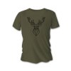 Pánske poľovnícke tričko TETRAO polovnicisrdcom - zelené  M (Hide weapon Nie, For professionals Nie, Veľkosť M)