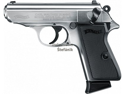 5635 walther ppk s 22lr nickel