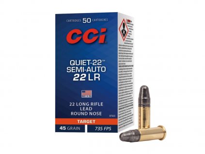22LR CCI Quiet 22 45gr 2,92g LRN 50ks 975CC