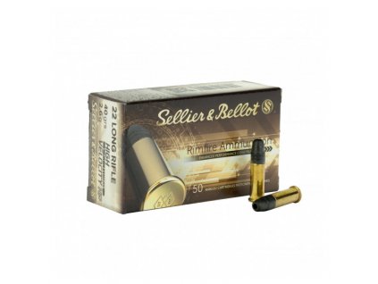 sellier and bellot 22 long rifle high velocity 40grs 26g
