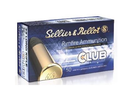 malokalibrove naboje club standard sellier bellot 22 lr 2 6 g 50 ks 086941 or