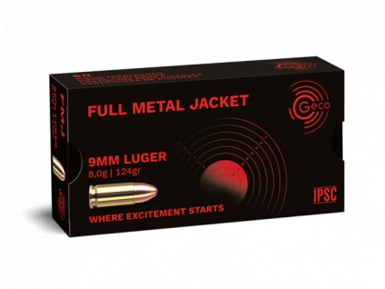 csm 2401420 geco 9mm luger full metal jacket 8 0g packaging ammunition 94f3984452
