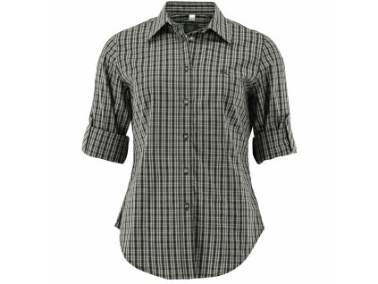 os trachten damen bluse mit kleiner stickerei hirsch