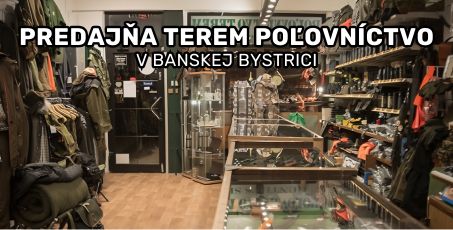 Poľovnícka predajňa v Banskej Bystrici