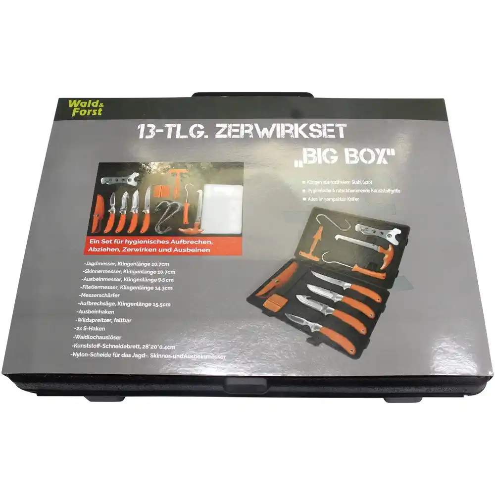 Sada nožov na spracovanie diviny Big Box