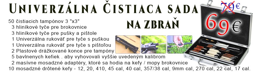Čistenie na zbraň Univerzálna Sada